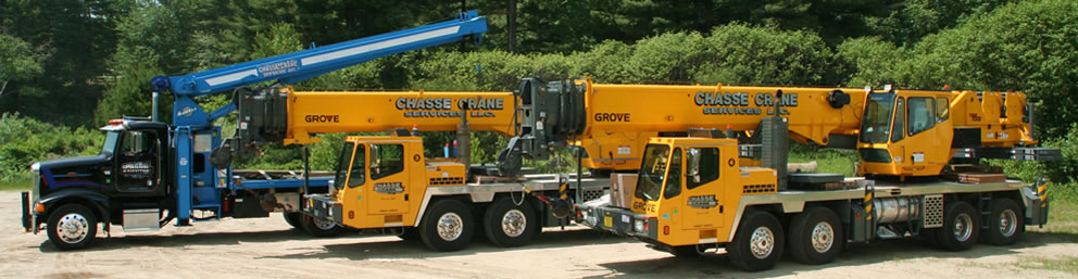 about chasse crane rental services